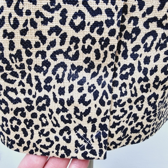 J. Crew Animal Print Sleeveless Sheath Dress, size 0 - Picture 10 of 14